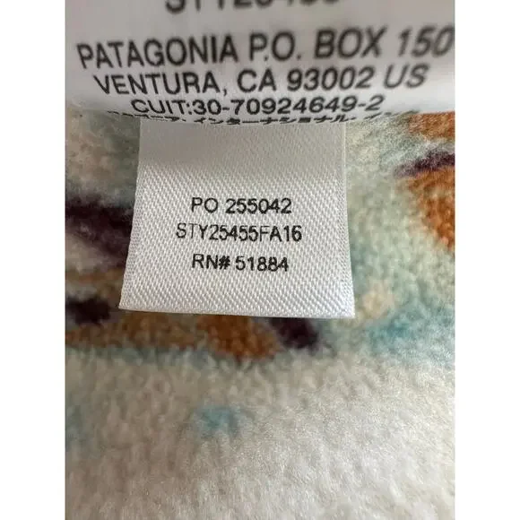 Patagonia Synchilla Snap-T Fleece Harvest Moon Owl Size Large - Picture 11 of 12